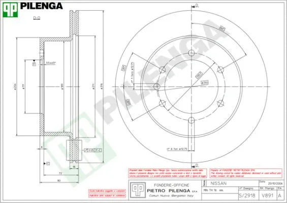 Brake Disc (V891)