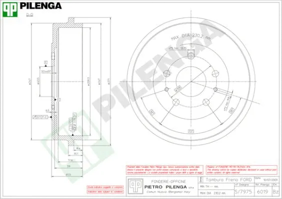 Brake Drum (6019)