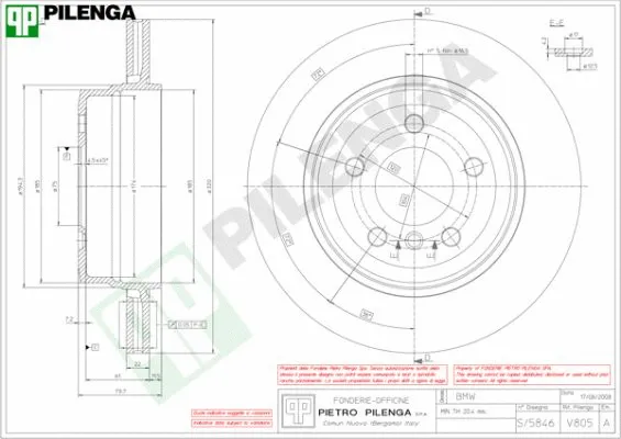 Brake Disc (V805)