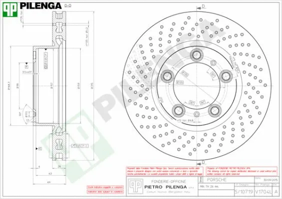 Brake Disc (V1704L)
