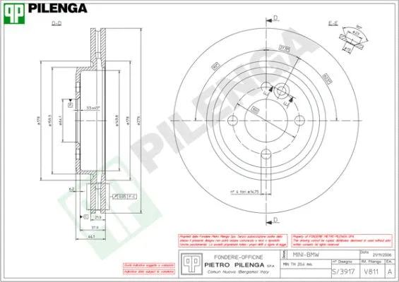Brake Disc (V811)