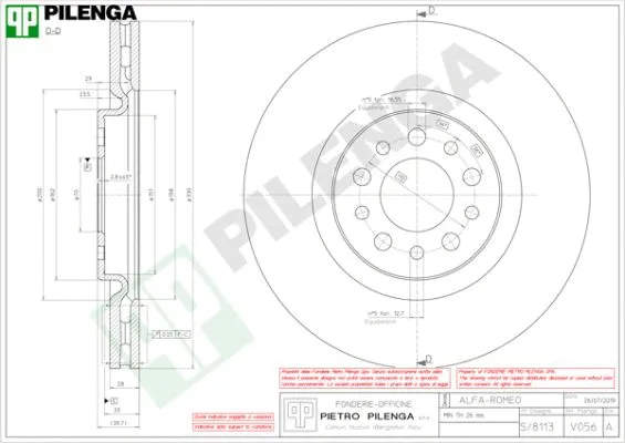 Brake Disc (V056)