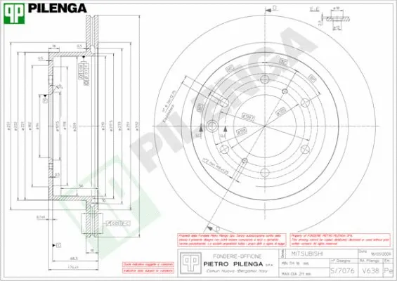 Brake Disc (V638)