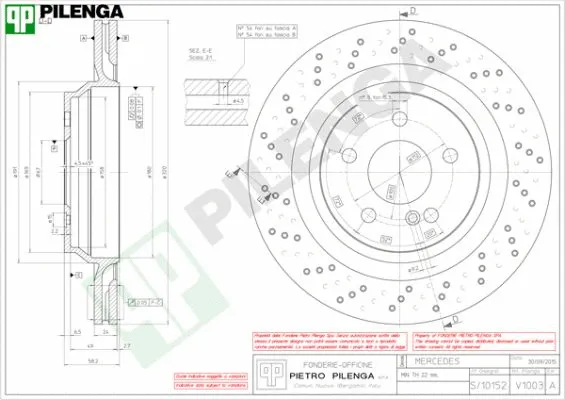 Brake Disc (V1003)