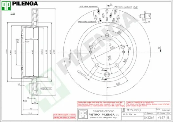 Brake Disc (V627)