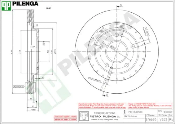 Brake Disc (V633)