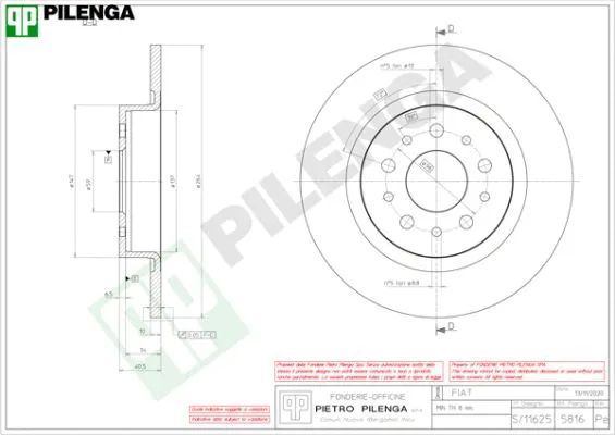 Brake Disc (5816)