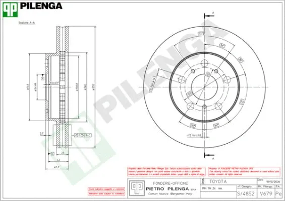 Brake Disc (V679)
