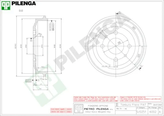 Brake Drum (6002)