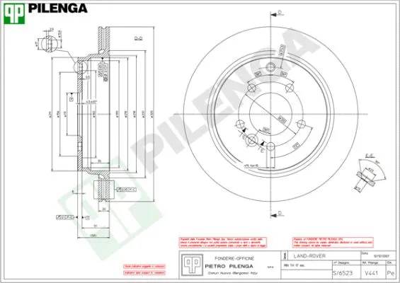 Brake Disc (V441)