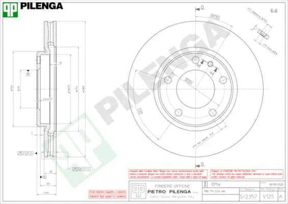 Brake Disc (V125)