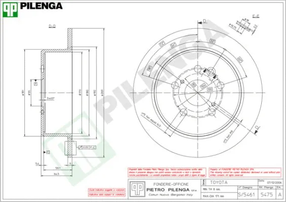 Brake Disc (5475)