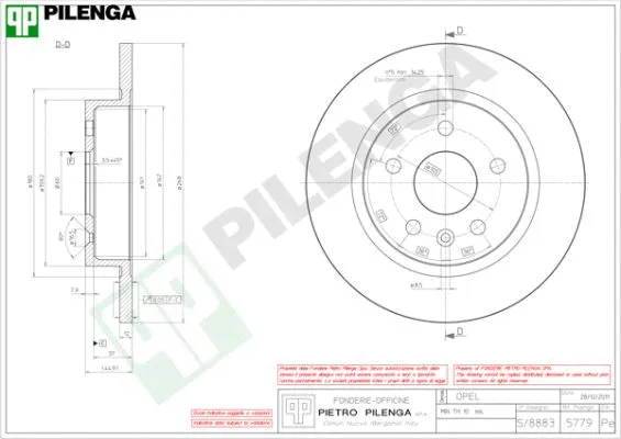 Brake Disc (5779)