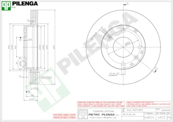 Brake Disc (V972)
