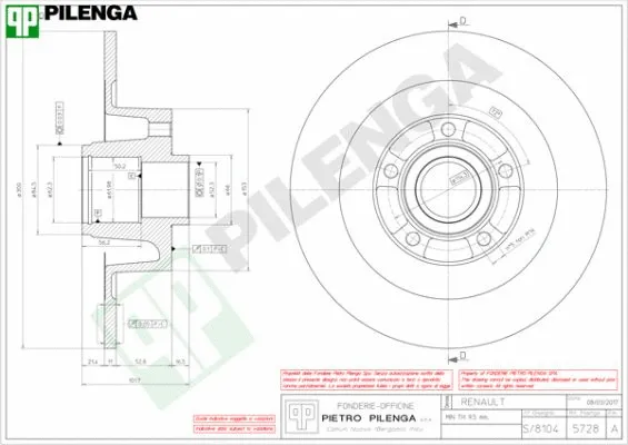 Brake Disc (5728)