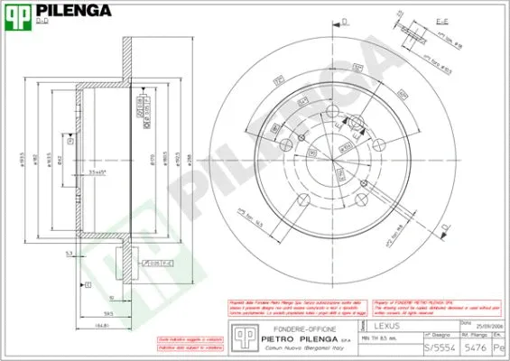 Brake Disc (5476)