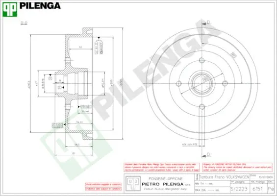 Brake Drum (6151)