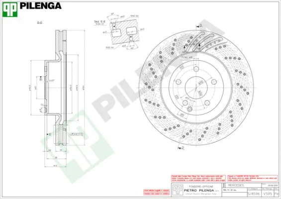 Brake Disc (V595)
