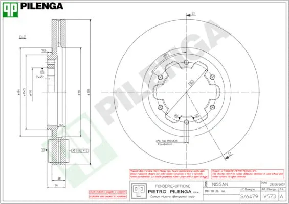 Brake Disc (V573)