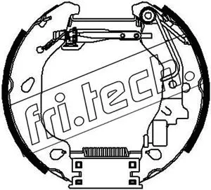 Brake Shoe Set (16384)