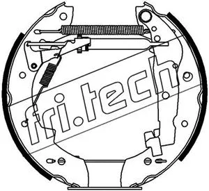 Brake Shoe Set (16224)