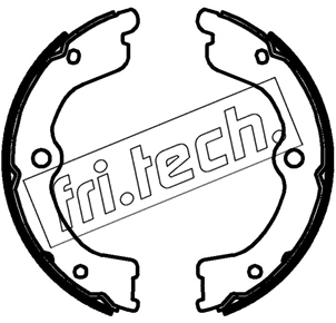 Brake Shoe Set, parking brake (1253.773)