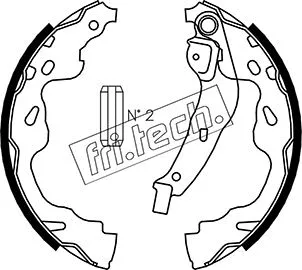 Brake Shoe Set (1115.310)