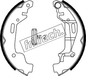 Brake Shoe Set (1073.172)