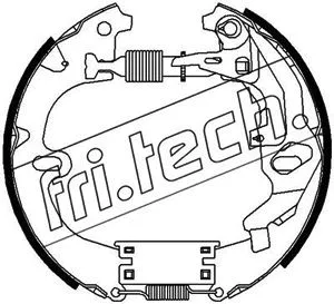Brake Shoe Set (16324)