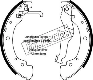Brake Shoe Set (1124.285)