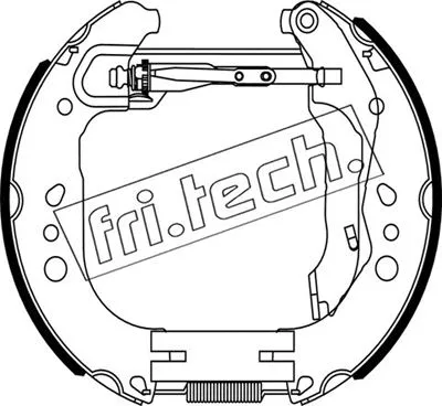 Brake Shoe Set (16505)