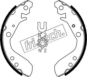 Brake Shoe Set (1044.022)