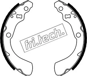 Brake Shoe Set (1044.019)