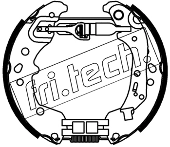 Brake Shoe Set (16545)