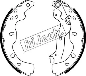 Brake Shoe Set (1034.119)