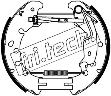 Brake Shoe Set (16481)