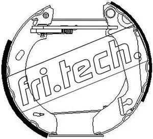 Brake Shoe Set (16265)