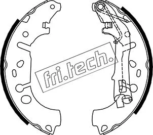 Brake Shoe Set (1034.117)
