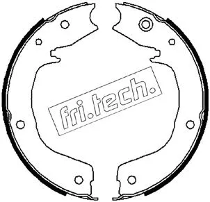 Brake Shoe Set, parking brake (1064.179)