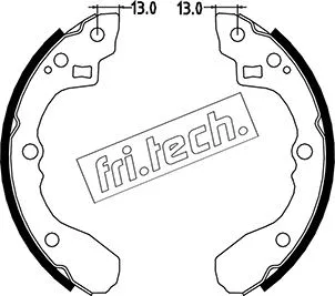 Brake Shoe Set (1049.147)