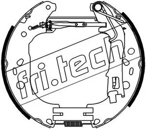 Brake Shoe Set (16390)