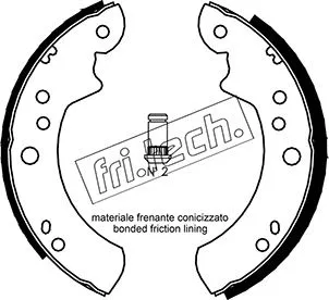 Brake Shoe Set (1040.125)