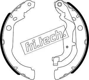Brake Shoe Set (1088.244)