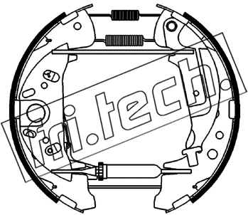 Brake Shoe Set (16542)