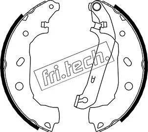 Brake Shoe Set (1040.151)