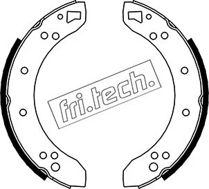 Brake Shoe Set (1040.087)