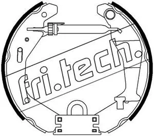 Brake Shoe Set (16318)
