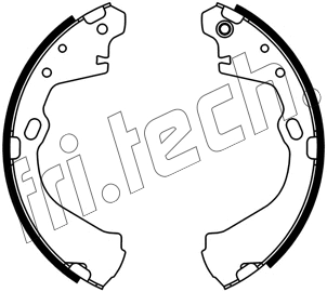 Brake Shoe Set (1253.684)