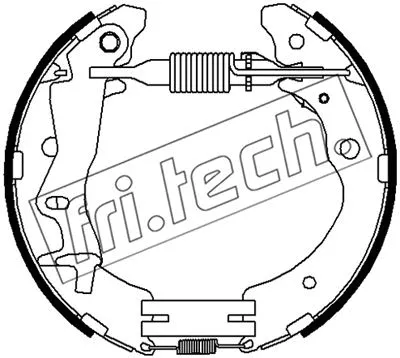 Brake Shoe Set (16517)