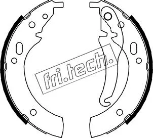 Brake Shoe Set (1019.016)